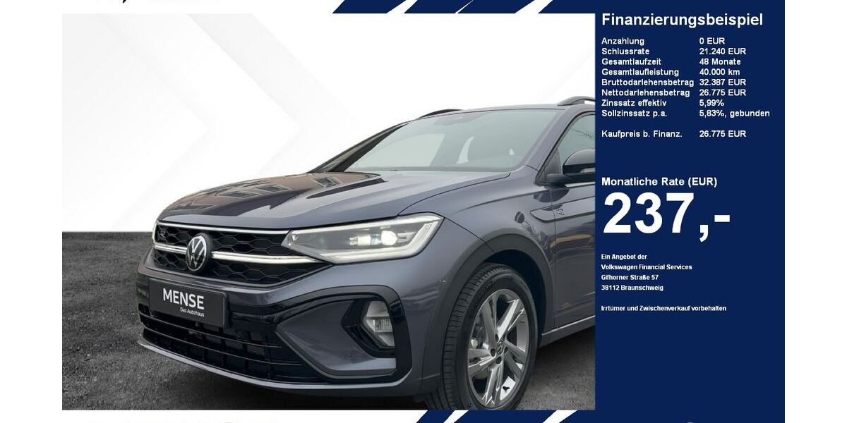 VW Taigo 9.500 km 26.775 &euro; Gütersloh 33334