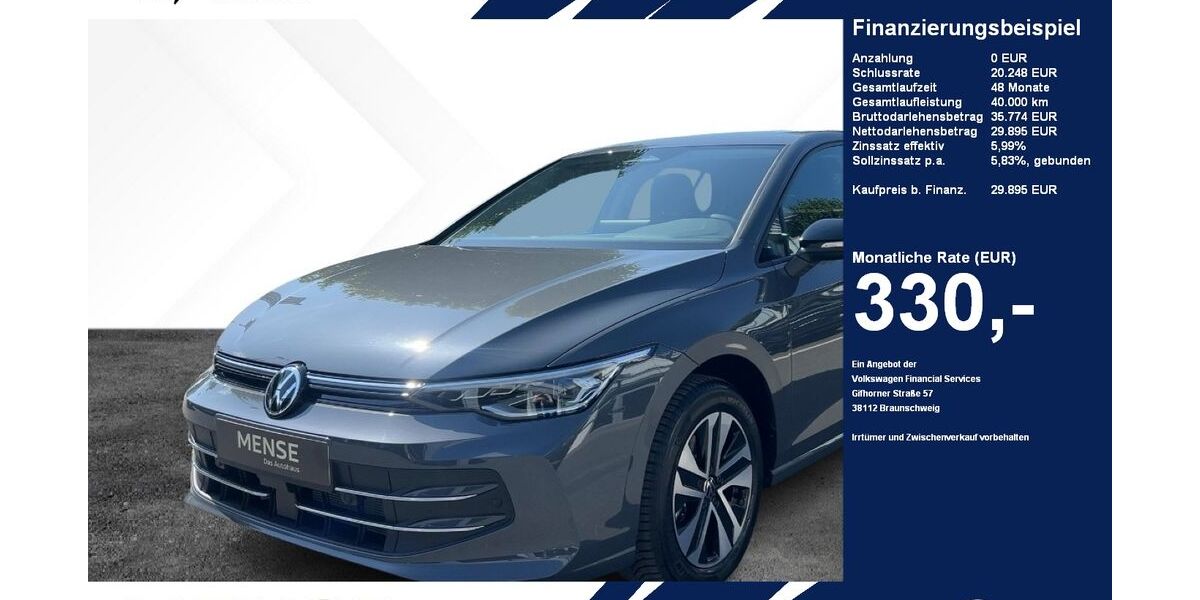 VW Golf 9.900 km 28.785 &euro; Gütersloh 33334