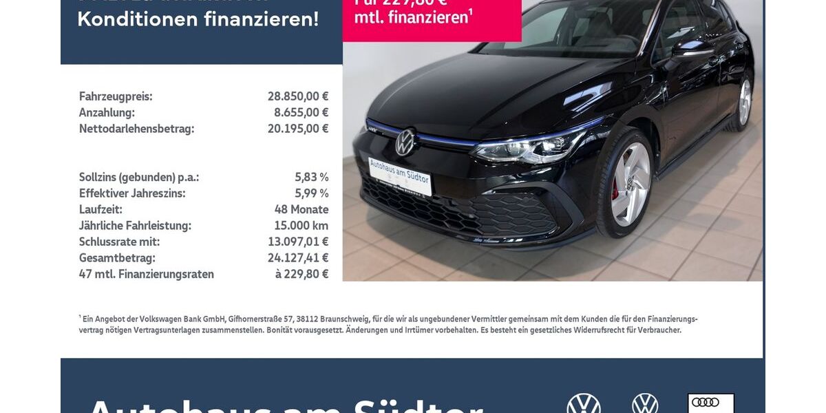 VW Golf 31.903 km 27.850 &euro; Rietberg 33397