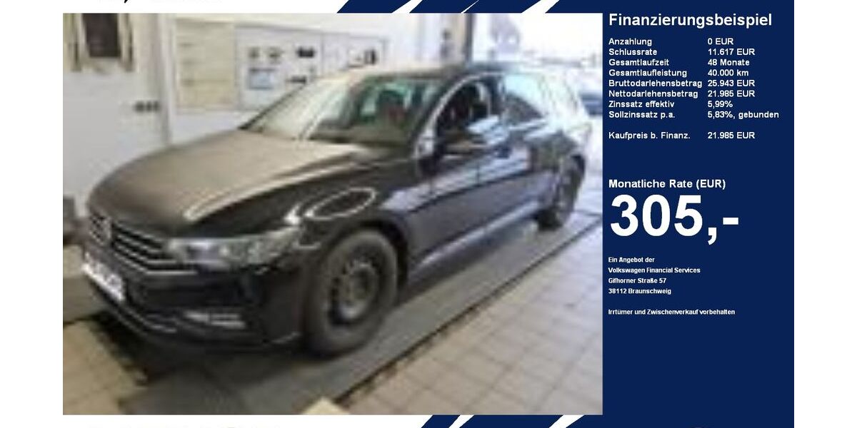VW Passat Variant 119.050 km 21.985 &euro; Gütersloh 33334