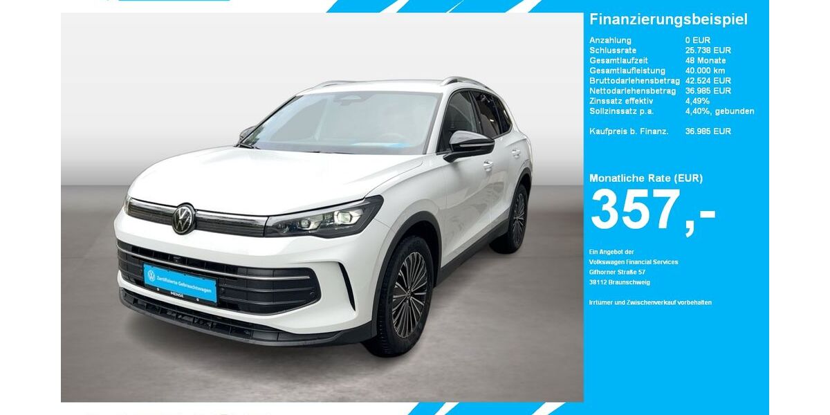 VW Tiguan 11.172 km 36.985 &euro; Gütersloh 33334