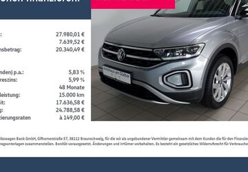 VW T-Roc 28.500 km 25.980 &euro; Rietberg 33397