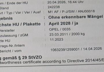 Opel Astra 242.211 km 2.650 &euro; VERL 33415