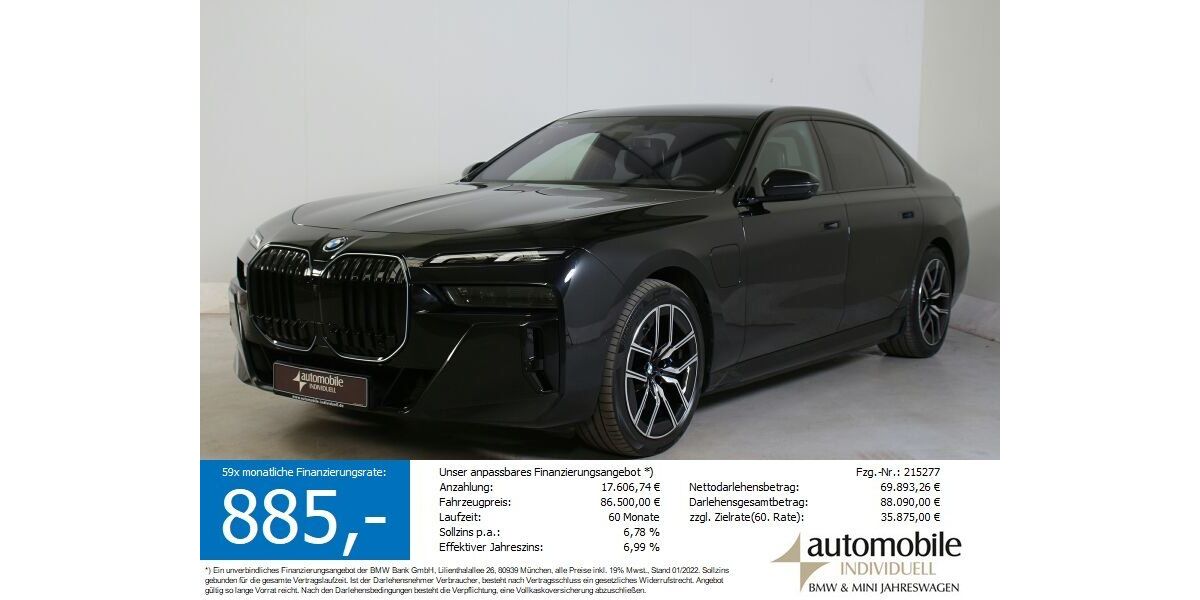 BMW 750 80.990 km 84.830 &euro; Paderborn 33100