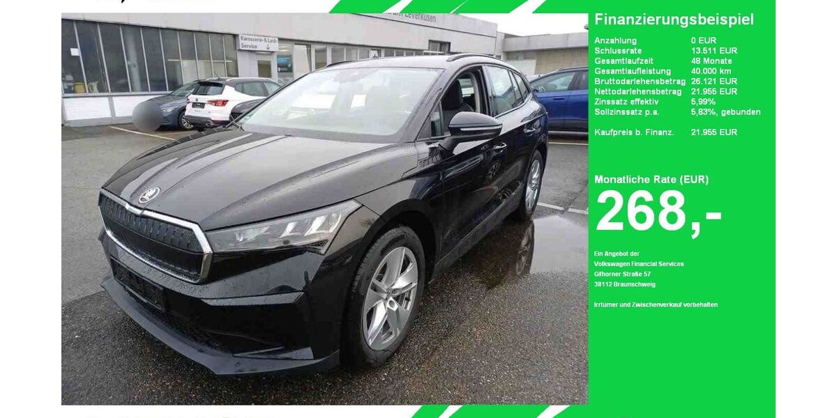 Skoda Enyaq 27.215 km 21.955 &euro; Oelde (Stromberg) 59302