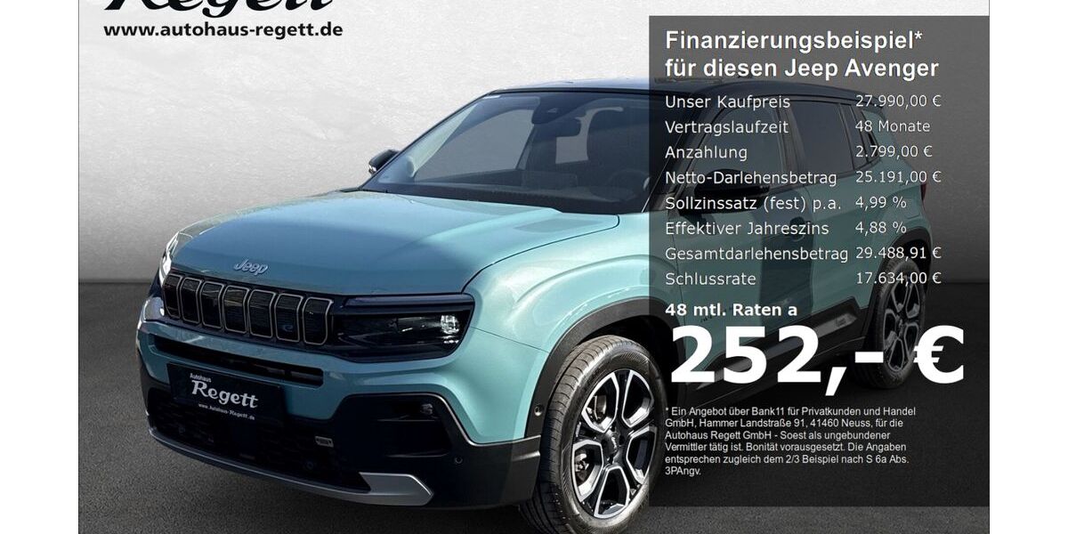 Jeep Avenger 25.205 km 27.990 &euro; Soest 59494