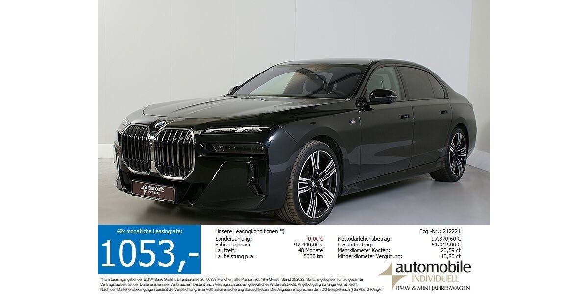 BMW 740 5.900 km 96.730 &euro; Paderborn 33100
