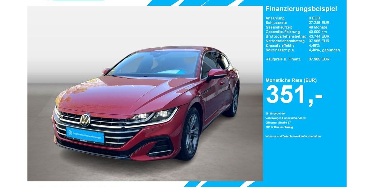VW Arteon 12.435 km 37.985 &euro; Gütersloh 33334