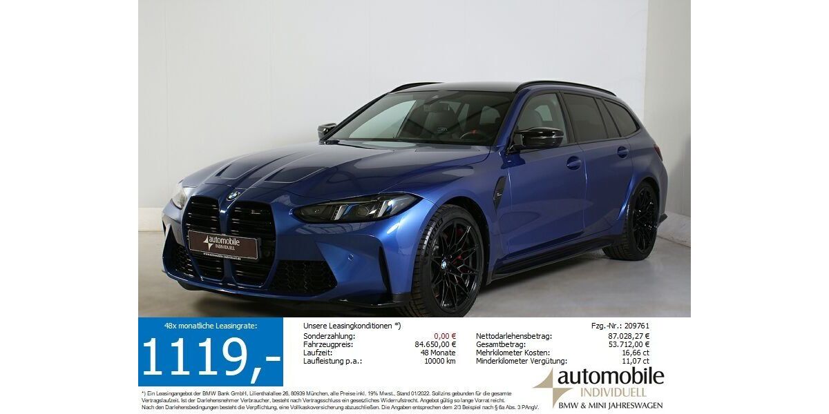 BMW M3 16.600 km 82.840 &euro; Paderborn 33100