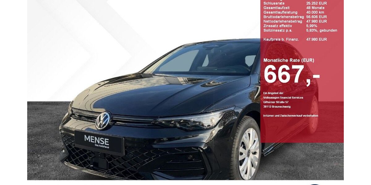 VW Golf 8.500 km 47.980 &euro; Gütersloh 33330