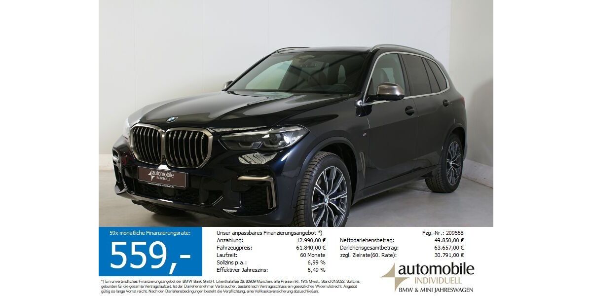 BMW X5 M50 47.300 km 61.720 &euro; Paderborn 33100