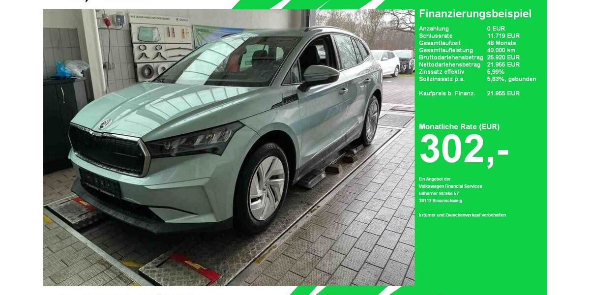 Skoda Enyaq 16.825 km 21.955 &euro; Oelde (Stromberg) 59302