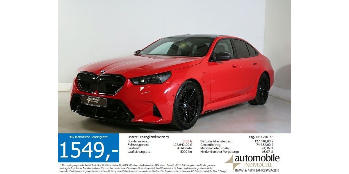 BMW M5 18.300 km 126.840 &euro; Paderborn 33100