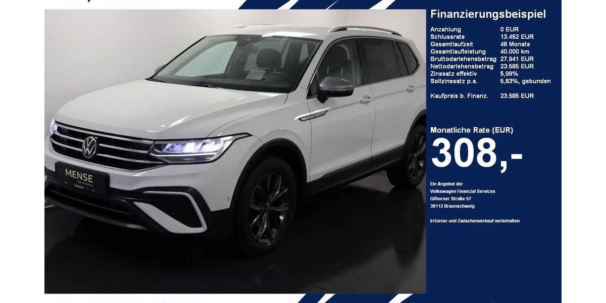 VW Tiguan Allspace 149.554 km 23.585 &euro; Gütersloh 33334