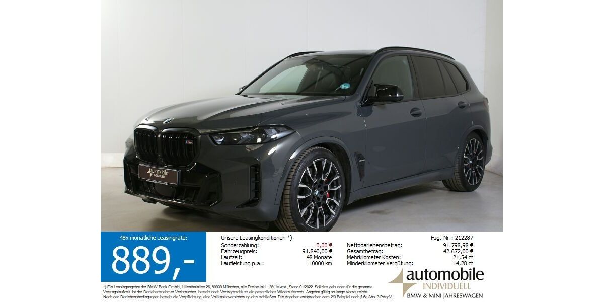 BMW X5 M60 17.990 km 90.830 &euro; Paderborn 33100
