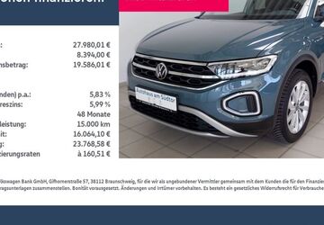 VW T-Roc 35.852 km 27.980 &euro; Rietberg 33397