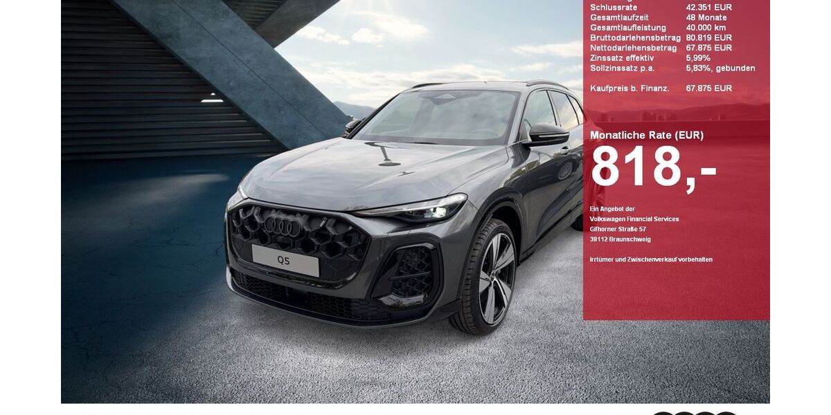 Audi Q5 11.500 km 63.895 &euro; Gütersloh 33330