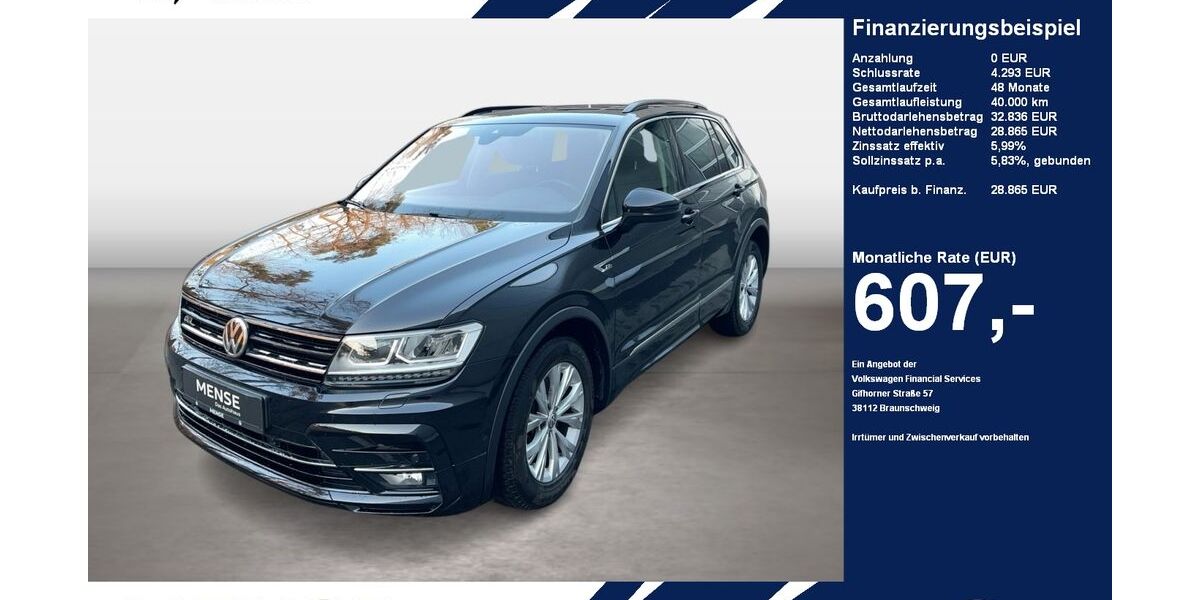 VW Tiguan 73.000 km 28.865 &euro; Gütersloh 33334