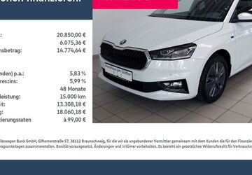 Skoda Fabia 19.955 km 20.850 &euro; Rietberg 33397