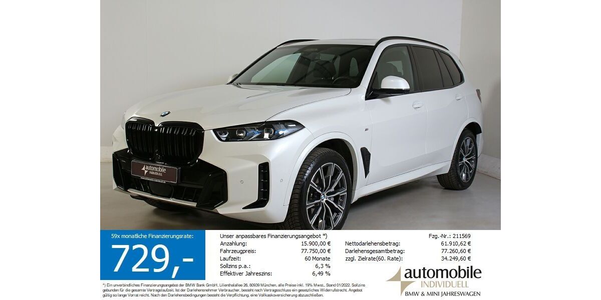 BMW X5 33.900 km 77.630 &euro; Paderborn 33100
