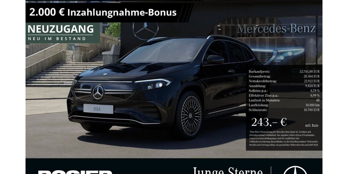 Mercedes-Benz EQA 70.105 km 32.260 &euro; Paderborn 33100