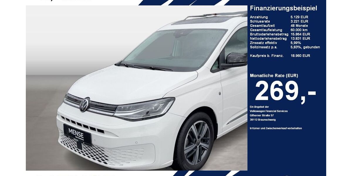 VW Caddy 122.575 km 18.960 &euro; Gütersloh 33334