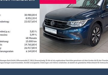 VW Tiguan 32.500 km 29.980 &euro; Rietberg 33397
