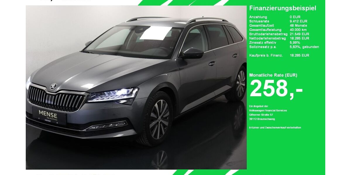 Skoda Superb 169.757 km 18.285 &euro; Oelde (Stromberg) 59302