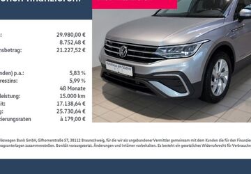 VW Tiguan Allspace 51.100 km 28.580 &euro; Rietberg 33397