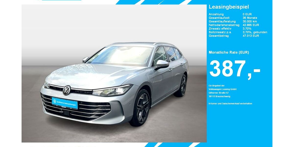 VW Passat Variant 14.515 km 42.885 &euro; Gütersloh 33334