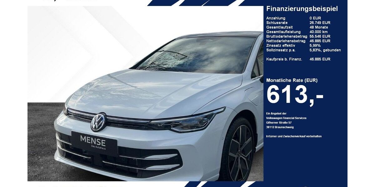 VW Golf 6.000 km 44.785 &euro; Gütersloh 33334