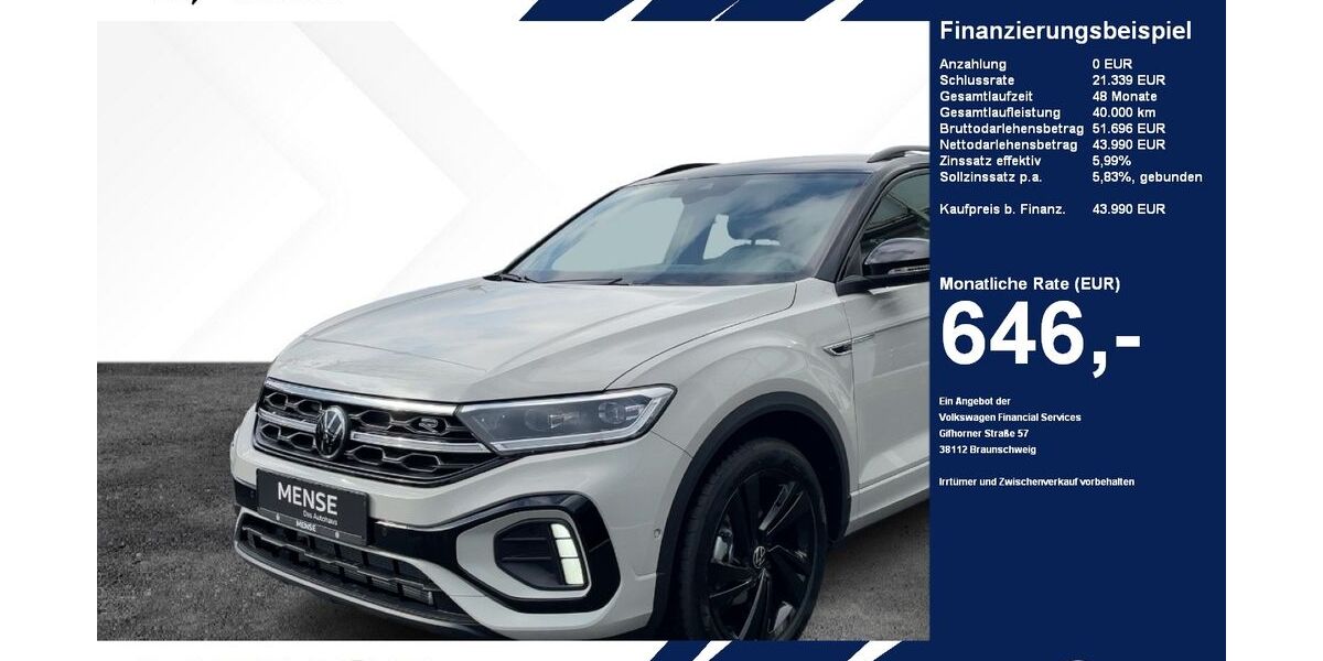 VW T-Roc 13.000 km 43.990 &euro; Gütersloh 33334