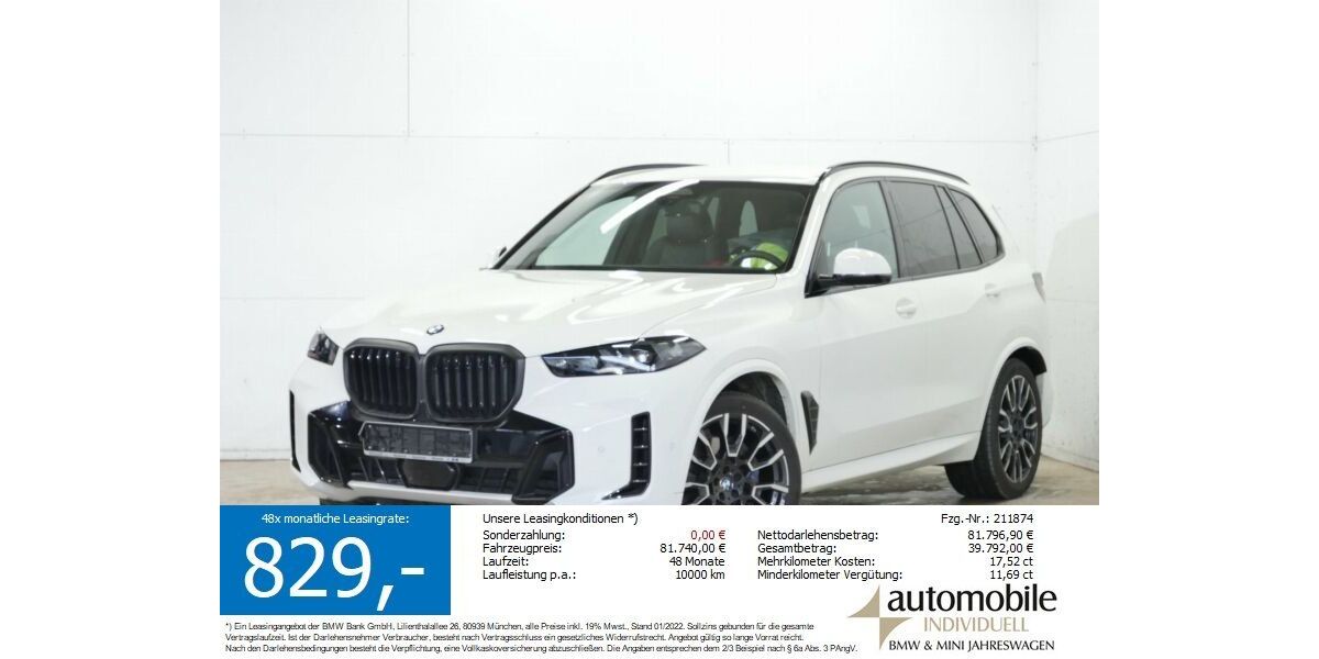 BMW X5 3.300 km 80.840 &euro; Paderborn 33100