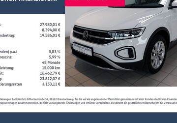 VW T-Roc 20.175 km 27.980 &euro; Rietberg 33397