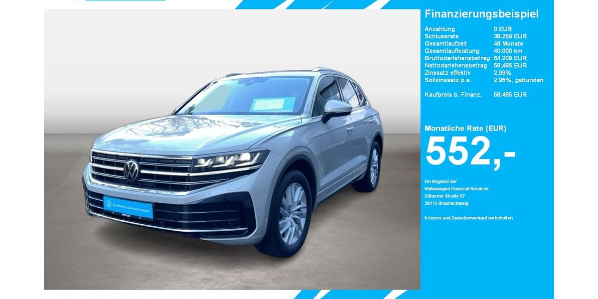 VW Touareg 26.041 km 58.485 &euro; Gütersloh 33334