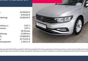 VW Passat Variant 61.873 km 24.980 &euro; Rietberg 33397